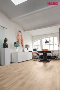 Ламинат Haro Tritty 100 Дуб Artico Cinnamon 2-пол., аутент.