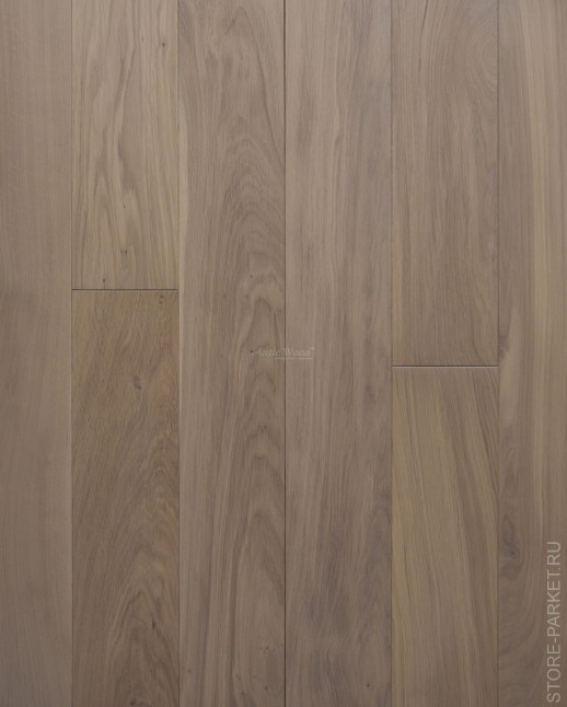 Массивная доска Antic Wood Контур Жемчужный 130 мм 