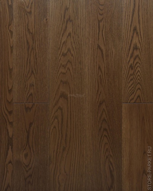 Массивная доска Antic Wood Контур Капучино 120 мм  