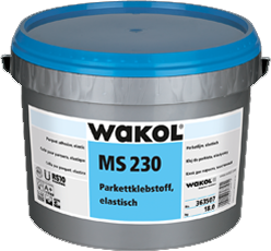 Клей для паркета, эластичный WAKOL MS 230