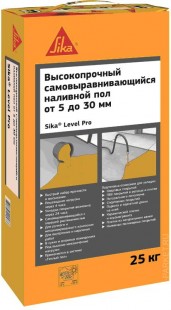 Однокомпонентная самовыравнивающаяся стяжка Sikafloor Level-Pro