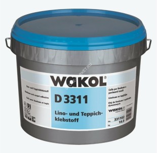 Клей для ПВХ покрытий WAKOL D 3311