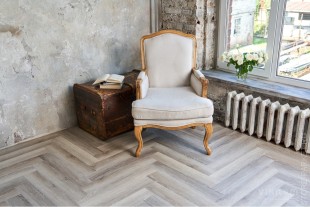 Виниловый пол VINILAM PARQUET HERRINGBONE Паркет Эрмитаж