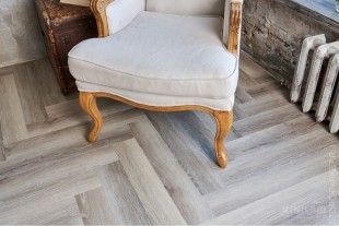 Виниловый пол VINILAM PARQUET HERRINGBONE Паркет Эрмитаж