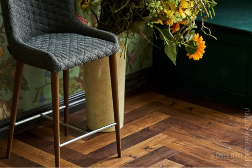 Виниловый пол VINILAM PARQUET HERRINGBONE Паркет Парижский
