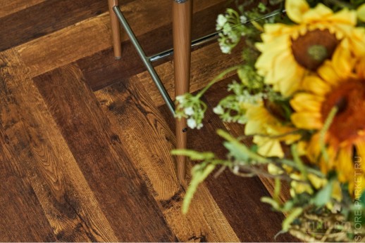 Виниловый пол VINILAM PARQUET HERRINGBONE Паркет Парижский