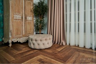 Виниловый пол VINILAM PARQUET HERRINGBONE Паркет Версальский