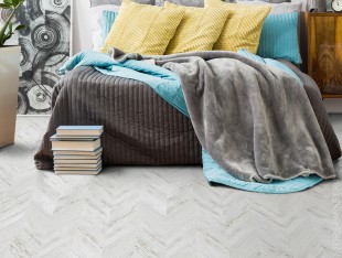 Пробковое покрытие CorkStyle Chevron White