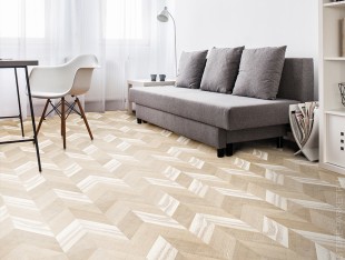 Пробковое покрытие CorkStyle Chevron Cream