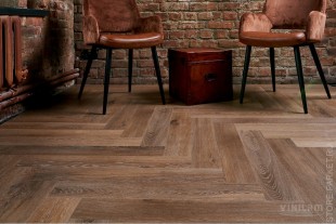 Виниловый пол VINILAM PARQUET HERRINGBONE Паркет Венецианский
