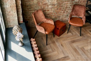 Виниловый пол VINILAM PARQUET HERRINGBONE Паркет Венецианский