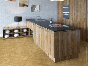 Пробковое покрытие CorkStyle Chevron Gold