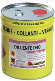 Растворитель Diluente D40/D21 - грунтовки ADESIV по стяжке