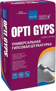 Штукатурка Kiilto OPTI GYPS