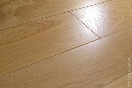 Массивная доска Antic Wood Контур Светлый 120 мм 