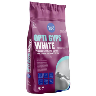Штукатурка Kiilto OPTI GYPS WHITE