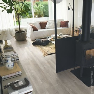 Виниловые полы Pergo Modern plank Optimum Click ДУБ РЕЧНОЙ СЕРЫЙ
