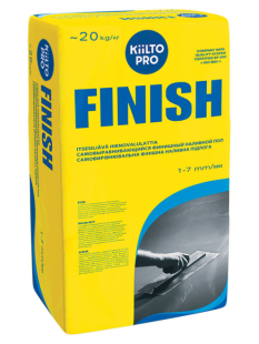 Самовыравнивающийся наливной пол Kiilto Finish