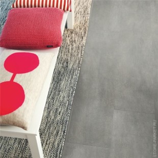 Виниловые полы Pergo Tile Optimum Click БЕТОН СЕРЫЙ ТЕМНЫЙ