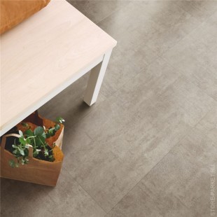 Виниловые полы Pergo Tile Optimum Glue ТРАВЕРТИН СВЕТЛО-СЕРЫЙ
