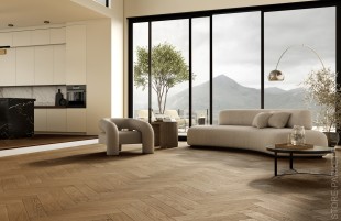 Quartz Parquet Английская ёлка Дуб Рустикальный