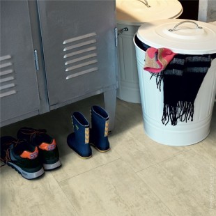 Виниловые полы Pergo Tile Optimum Glue ТРАВЕРТИН КРЕМОВЫЙ