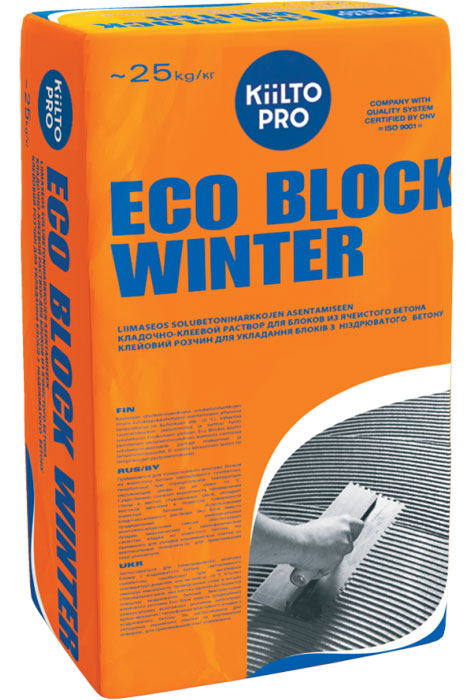 Клей Kiilto Eco Block Winter